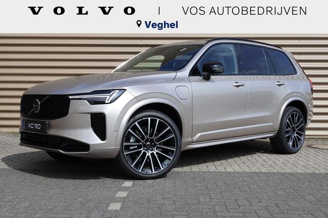 Volvo XC90 2.0 T8 Plug-in hybrid AWD Ultra Dark l Nieuw op voorraad l Luchtvering l 22 Inch l Gelamineerd glas