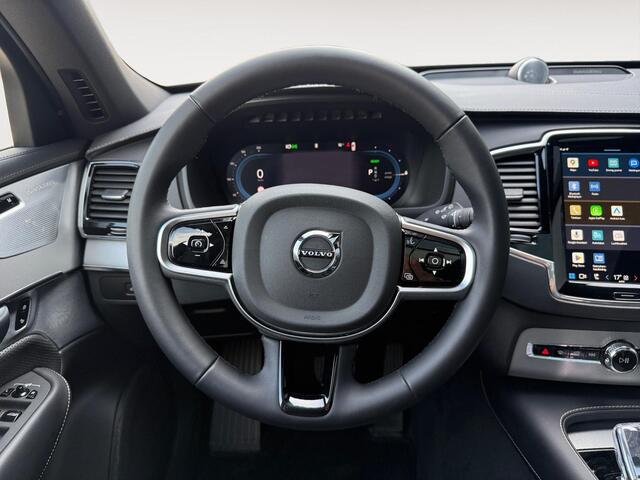 Volvo XC90 2.0 T8 Recharge AWD Ultimate Dark | Luchtvering | Trekhaak | Bowers & Wilkins Audio | Extra getint glas |