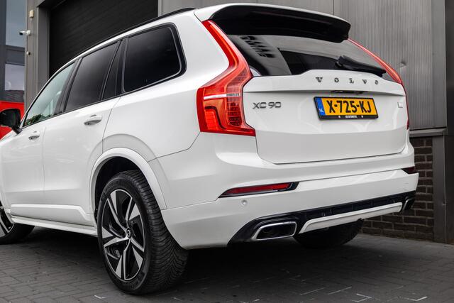 Volvo XC90 2.0 T8 391 pk Recharge AWD R-Design / Pano-Dak/ Leder/ Sport-Stoelen/ Stoel.Verw/ Stuur.Verw/ Camera/ Keyless/ Trekhaak/ 20'' LMV