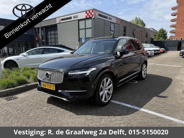 Volvo XC90 2.0 T8 Twin Engine AWD Inscription 7 persoons | Stoelverwaming Voor & Achter | 360° Camera | Panoramadak |