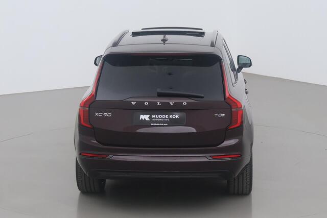 Volvo XC90 T8 Plug-in hybrid Ultra Dark | FACELIFT | Mulberry Red | Luchtvering | Bowers&Wilkins | Massage+Ventilatie