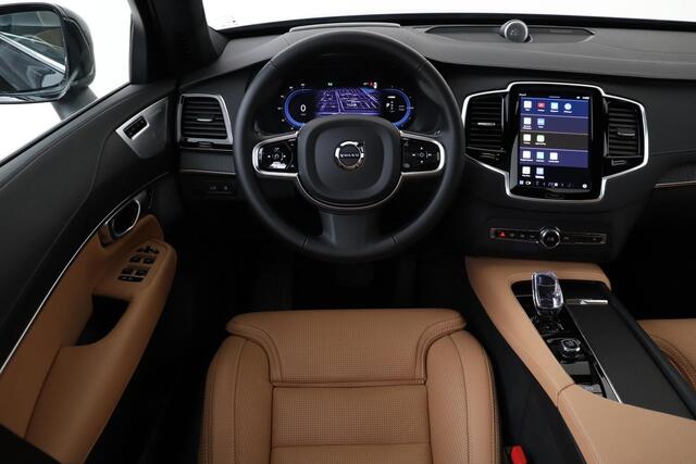 Volvo XC90 T8 RECHARGE AWD ULTIMATE BRIGHT *FULL OPTIONS!* -PANO.DAK|BOWERS&WILKINS|LUCHTVERING|TREKHAAK|360°CAM|GEVENT.LEDER+MASSAGE