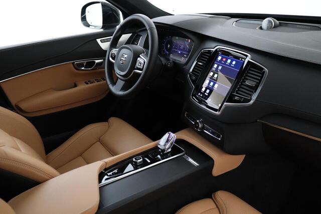 Volvo XC90 T8 RECHARGE AWD ULTIMATE BRIGHT *FULL OPTIONS!* -PANO.DAK|BOWERS&WILKINS|LUCHTVERING|TREKHAAK|360°CAM|GEVENT.LEDER+MASSAGE