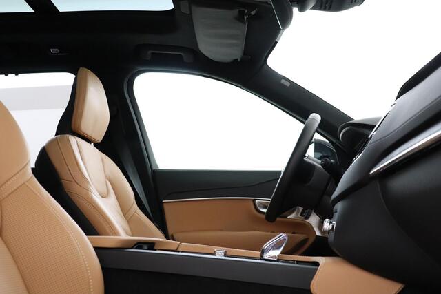 Volvo XC90 T8 RECHARGE AWD ULTIMATE BRIGHT *FULL OPTIONS!* -PANO.DAK|BOWERS&WILKINS|LUCHTVERING|TREKHAAK|360°CAM|GEVENT.LEDER+MASSAGE