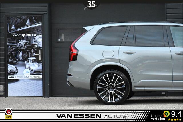 Volvo XC90 2.0 T8 Plug-in hybrid AWD Plus Dark 7p. FACELIFT 22-Inch 360-Camera Head-Up H&K Nieuw!