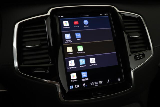 Volvo XC90 T8 RECHARGE AWD ULTIMATE BRIGHT *FULL OPTIONS!* -PANO.DAK|360°CAM|BOWERS&WILKINS|LUCHTVERING|TREKHAAK|GEVENT.LEDER+MASSAGE