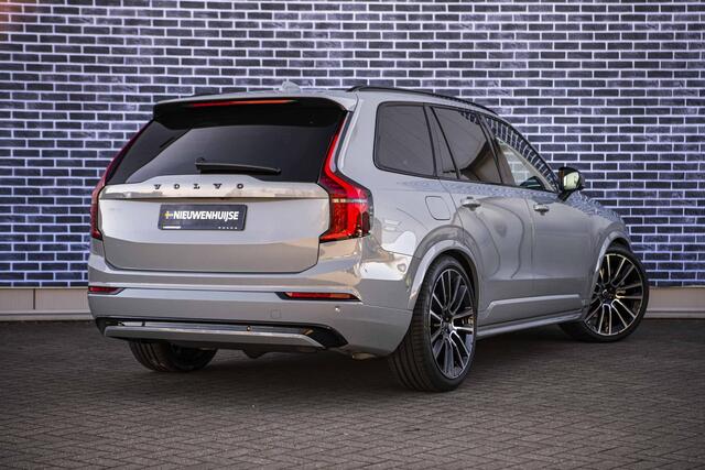 Volvo XC90 2.0 T8 Plug-in hybrid AWD Ultra Dark | Facelift | Black Pack | Selected Level | Heico | Bowers & Wilkins | Gelamineerd Glas | Luchtvering | 22" Velgen |