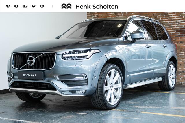 Volvo XC90 D5 Automaat AWD Momentum | Dealeronderhouden | Bowers & Wilkins premium audio | Luchtvering | Stoelverwarming | Stuurwielverwarming | Parkeerverwarming | 360° parkeercamera | Adaptive cruise control | Exterieur styling kit | 20" Lichtmetalen velgen |