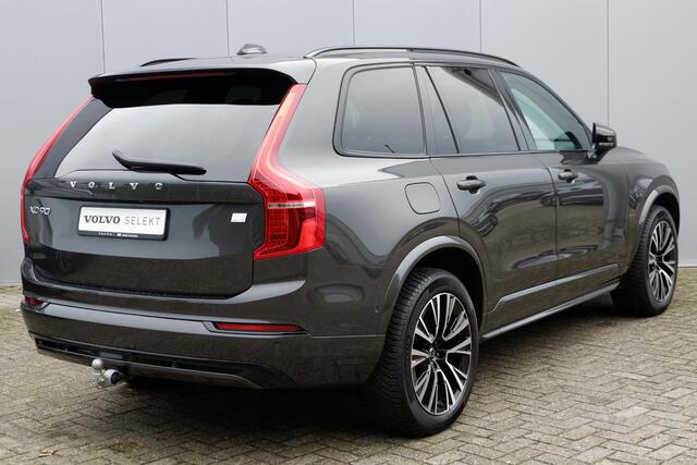 Volvo XC90 T8 AUT8 456PK Ultimate Dark, 360 Graden Camera, Getint Glas Achter, Luchtvering, Adaptieve Cruise Control, Verwarmbare Voorstoelen, Dodehoekdetectie Met Correctie, Panorama Dak, Rijstrooksensor Met Correctie, Navigatiesysteem, Keyless Entry, Verwarmbare A