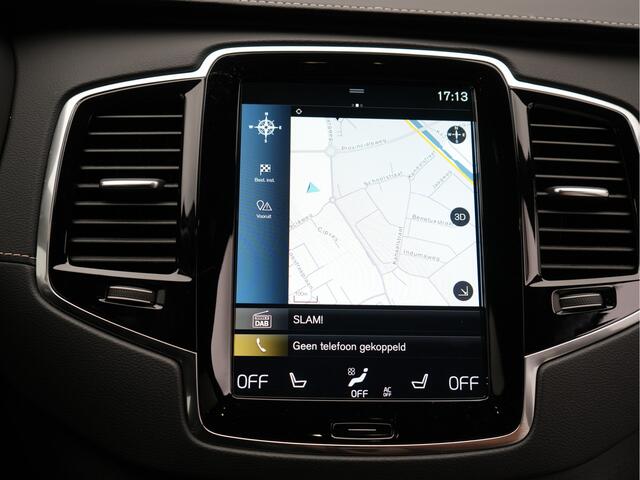 Volvo XC90 T8 Recharge AWD R-Design Plug In Hybrid 394pk 7 Persoons Dealer O.H. INCL BTW Long Range PHEV | Panodak | Alcantara Sportstoelen Memory | Trekhaak af Fabriek | Adaptive Cruise | Harman Kardon | Pilot Assist | L.M. 20" |