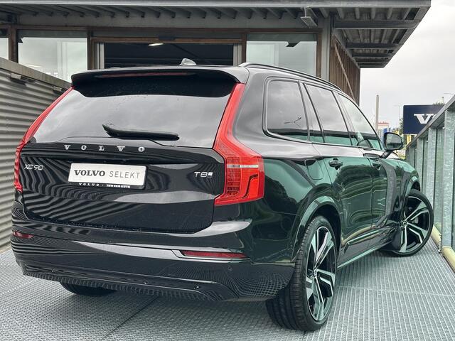 Volvo XC90 2.0 T8 Recharge AWD Ultra Dark PHEV, Automaat, Luchtvering, Bowers&Wilkins audio, Trekhaak semi elektrisch, Panoramadak, Leder, Gelaagde zijruiten, Extra getint glas vanaf B-stijl, 22 inch wielen
