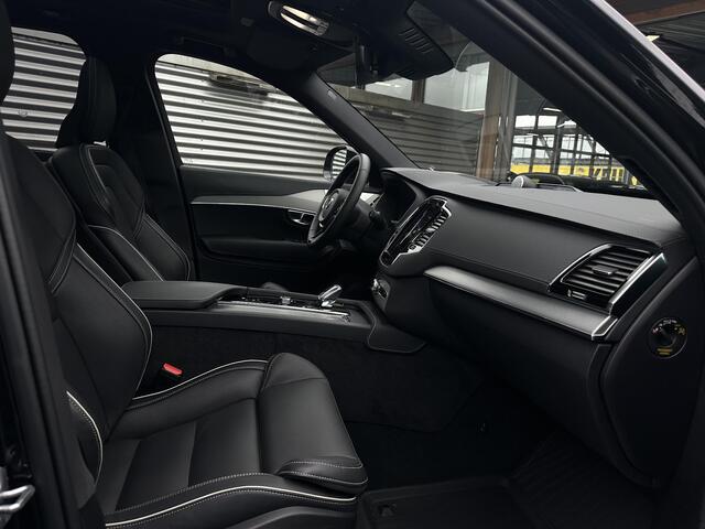 Volvo XC90 2.0 T8 Recharge AWD Ultra Dark PHEV, Automaat, Luchtvering, Bowers&Wilkins audio, Trekhaak semi elektrisch, Panoramadak, Leder, Gelaagde zijruiten, Extra getint glas vanaf B-stijl, 22 inch wielen