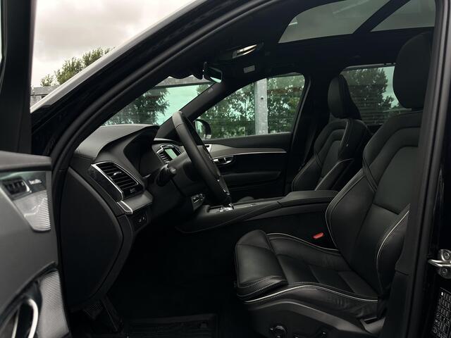 Volvo XC90 2.0 T8 Recharge AWD Ultra Dark PHEV, Automaat, Luchtvering, Bowers&Wilkins audio, Trekhaak semi elektrisch, Panoramadak, Leder, Gelaagde zijruiten, Extra getint glas vanaf B-stijl, 22 inch wielen