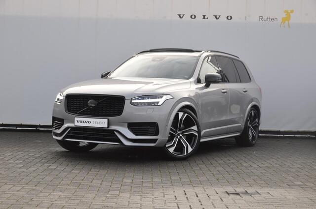 Volvo XC90 T8 455PK Automaat Recharge AWD Ultimate Dark HEICO / Luchtvering / Panoramisch schuif en kantel dak / Head-Up Display / Google Services / Adaptieve Cruise Control / Harman Kardon Audio/