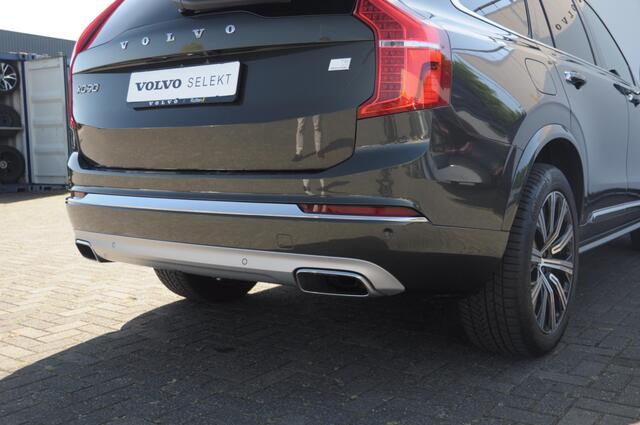 Volvo XC90 T8 390PK Automaat Recharge AWD Inscription / Adaptieve cruise control / BLIS / Parkeersensoren met 360 camera / stoel - en stuurwielverwarming / Standkachel / Trekhaak / Keyless entry / Harman Kardon audio / Elektrische stoelen