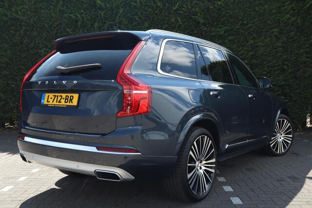 Volvo XC90 2.0 T8 Recharge AWD Inscription Exclusive l Luchtvering l 360 Camera | Massagestoelen met ventilatie l Semi Elektrische trekhaak | Polestar Tuning |