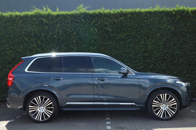Volvo XC90 2.0 T8 Recharge AWD Inscription Exclusive l Luchtvering l 360 Camera | Massagestoelen met ventilatie l Semi Elektrische trekhaak | Polestar Tuning |