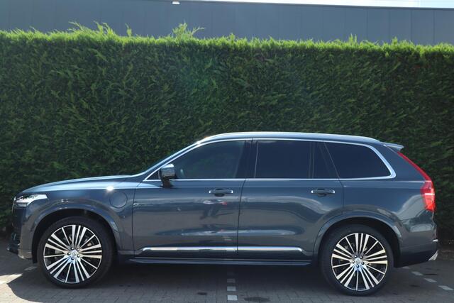 Volvo XC90 2.0 T8 Recharge AWD Inscription Exclusive l Luchtvering l 360 Camera | Massagestoelen met ventilatie l Semi Elektrische trekhaak | Polestar Tuning |