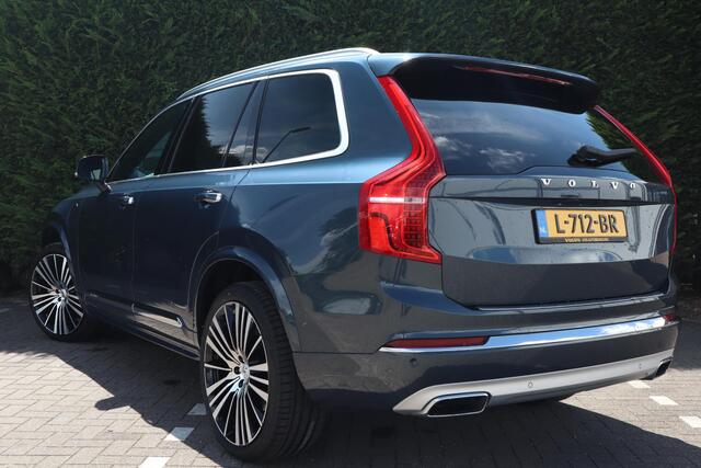 Volvo XC90 2.0 T8 Recharge AWD Inscription Exclusive l Luchtvering l 360 Camera | Massagestoelen met ventilatie l Semi Elektrische trekhaak | Polestar Tuning |