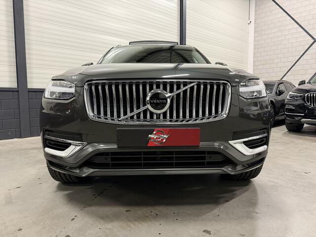 Volvo XC90 T8 Recharge AWD PINE-GREY PANO/BOWERS&WILKINS/22"/TREKHAAK/360CAMERA/MEMORY/ACC/PILOT-ASSIST/ZWART LEER-SPORT/PRIVACY/VOLLEDIG VOLVO DEALER HISTORIE