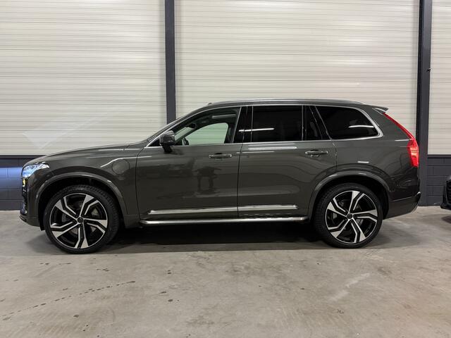 Volvo XC90 T8 Recharge AWD PINE-GREY PANO/BOWERS&WILKINS/22"/TREKHAAK/360CAMERA/MEMORY/ACC/PILOT-ASSIST/ZWART LEER-SPORT/PRIVACY/VOLLEDIG VOLVO DEALER HISTORIE