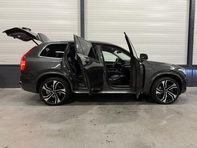 Volvo XC90 T8 Recharge AWD PINE-GREY PANO/BOWERS&WILKINS/22"/TREKHAAK/360CAMERA/MEMORY/ACC/PILOT-ASSIST/ZWART LEER-SPORT/PRIVACY/VOLLEDIG VOLVO DEALER HISTORIE