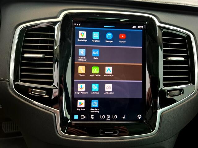 Volvo XC90 2.0 T8 AWD Recharge 335kW/455pk Aut8 Ultimate Bright PANORAMADAK + HARMAN/KARDON + STOELVENTILATIE + ADAPT.CRUISE + PILOT ASSIST + STOELVERWARMING V&A + BLIS + GOOGLE DASH&SERVICES + CAMERA + STUURVERWARMING + PARKSENSOREN V&A + 20" LM-VELGEN!!