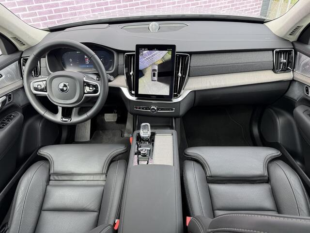Volvo XC90 2.0 T8 Plug-in hybrid AWD Ultra Dark | Nieuw Binnen | Panoramadak | Massage | Luchtvering | HUD | 360° Camera | Bowers & Wilkins | Adaptieve Cruise controle | Blis |