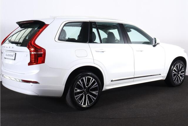 Volvo XC90 T8 Recharge AWD Ultimate Bright - LONG RANGE - Panorama/schuifdak - IntelliSafe Assist & Surround - Parkeercamera achter - Verwarmde voorstoelen, stuur & achterbank - Parkeersensoren voor & achter - Elektr. bedienb. voorstoelen met geheugen - Draadloze te