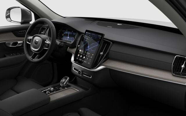 Volvo XC90 T8455PK Automaat Plug-in hybrid AWD Ultra Bright Luchtvering / Trekhaak / Panoramadak / Google services / Elektrisch bedienbare voorstoelen met geheugen / Stoelverwarming voor en achter