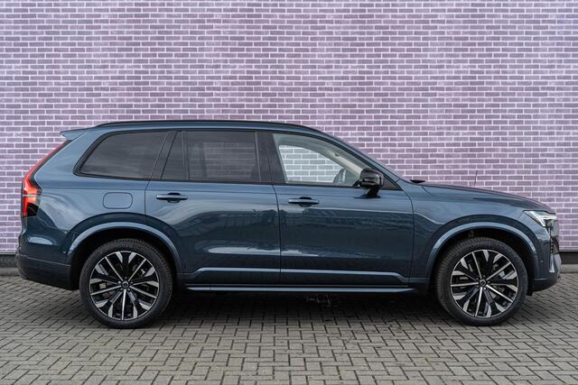 Volvo XC90 T8 Plug-in hybrid AWD Ultra Dark | 7-Zits | Google | Longe Range | Luchtvering | Gelamineerde Zijruiten | 360 Camera | BLIS | LED Matrix Koplampen | Adaptive Cruise Control | Dodehoekdetectie | Harman Kardon Audio | Elek. Achterklep