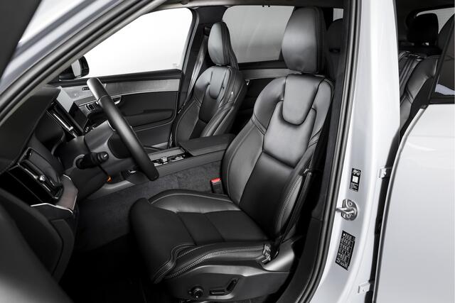 Volvo XC90 2.0 T8 Plug-in hybrid AWD Ultra Dark | Leder Pakket | S/K-Panodak | Luchtvering | Bowers & Wilkins | Elek. Stoel-+massage+verwarming & Ventilatie | Head-Up | Adapt. Cruise | 360 Camera | Google +App. Connect | LM 22" | 8064