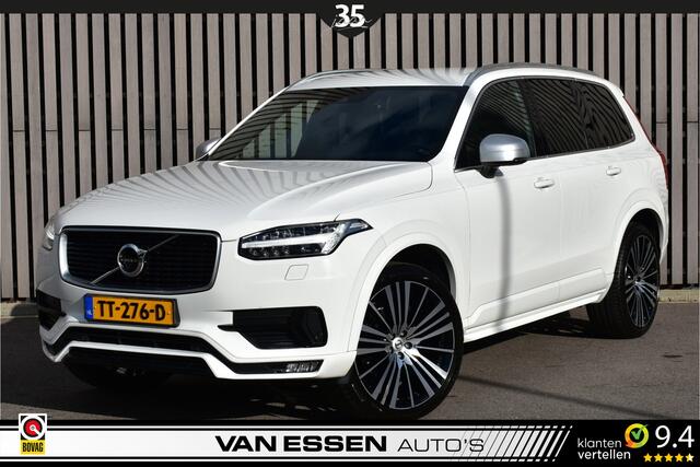 Volvo XC90 2.0 T5 AWD R-Design 7 Persoons Leder Memory 360- Camera Stoel/Stuurverw. NL-Auto!