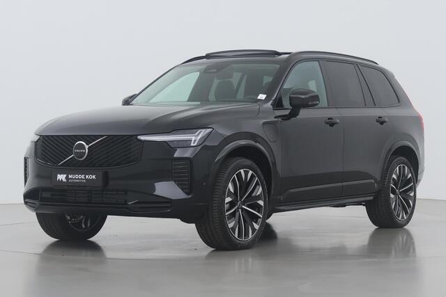 Volvo XC90 T8 Plug-in hybrid Ultra Dark | FACELIFT | Luchtvering | Massage+Ventilatie | Head-Up | 360° Camera