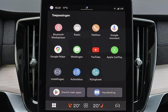 Volvo XC90 T8 Recharge AWD Ultra Dark - LONG RANGE - Luchtvering - Panorama/schuifdak - IntelliSafe Assist & Surround - 360º Camera - Bowers & Wilkins audio - Verwarmde voorstoelen, stuur & achterbank - Parkeersensoren voor & achter - Elektr. bedienb. voorstoelen me