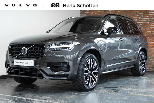 Volvo XC90 T8 Recharge AWD Ultimate Dark | Wegklapbare trekhaak | 360 Graden Camera | Getint Glas Achter | Luchtvering | Adaptieve Cruise Control | Verwarmbare Voorstoelen | Dodehoekdetectie Met Correctie | Panorama Dak | Rijstrooksensor Met Correctie | Navigatiesys