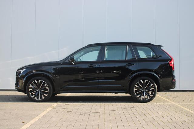 Volvo XC90 T8 445PK Plug-in hybrid AWD Ultra Dark | Luchtvering | Gelamineerde zijruiten | Bowers & Wilkins High End Audio | Massagefunctie voorstoelen | Semi Elektr Trekhaak |