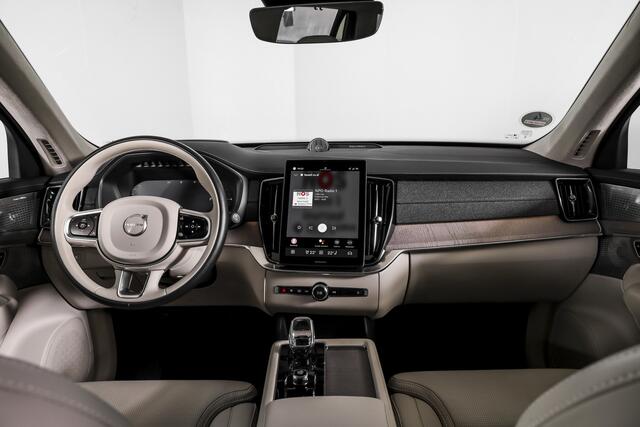 Volvo XC90 2.0 T8 Plug-in hybrid AWD Ultra Dark 310 PK - Automaat | Leder Pakket | S/K-Panodak | Luchtvering | Bowers & Wilkins | Elek. Stoel-+massage+verwarming & Ventilatie | Head-Up | Adapt. Cruise | 360 Camera | Google +App. Connect | 22" Diamond Cut | 7772