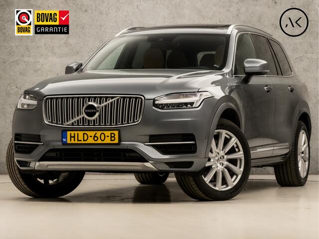 Volvo XC90 2.0 T8 Twin Engine AWD Inscription 7 Persoons 408Pk Automaat (PANORAMADAK, APPLE CARPLAY, MEMORY SEATS, CAMERA, ZWART HEMEL, STOELVERWARMING, ADAPTIVE CRUISE, KEYLESS, ELEK ACHTERKLEP, NIEUWSTAAT)
