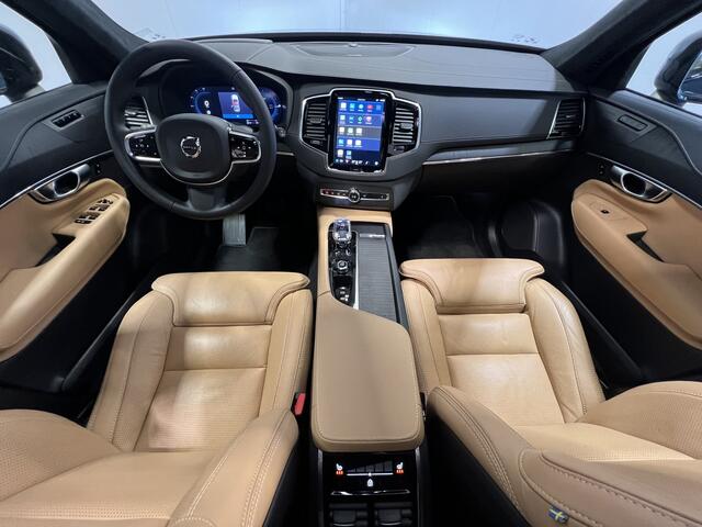 Volvo XC90 2.0 T8 Recharge AWD Ultimate Bright | Navigatie/Apple/Android Auto | LM Velgen 20" | Voorstoelen Voor Verwarmd/Geventileerd |