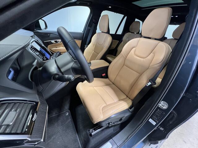 Volvo XC90 2.0 T8 Recharge AWD Ultimate Bright | Navigatie/Apple/Android Auto | LM Velgen 20" | Voorstoelen Voor Verwarmd/Geventileerd |