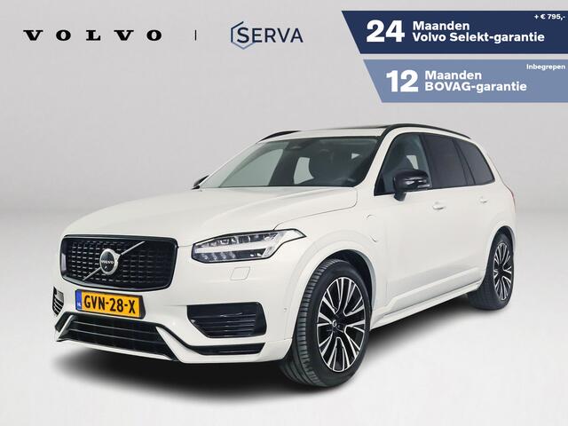 Volvo XC90 T8 Plug-in hybrid AWD Ultra Dark | Panoramdak | 360° camera | Bowers & Wilkins | Luchtvering | Stoelventilatie | Stoel- en Stuurverwarming | Trekhaak