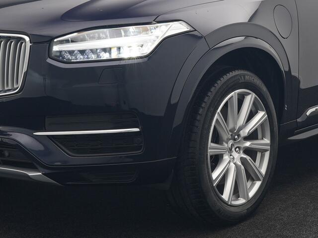 Volvo XC90 T8 Twin Engine AWD Inscription 7 Persoons Plug In Hybrid 394pk Dealer O.H. PHEV | Panodak | Adaptive Cruise | 360 Camera | Harman & Kardon | Lederen Sportstoelen Memory & Verwarmd | Apple Carplay | Virtual | Keyless | Blis | Navigatie | DAB |
