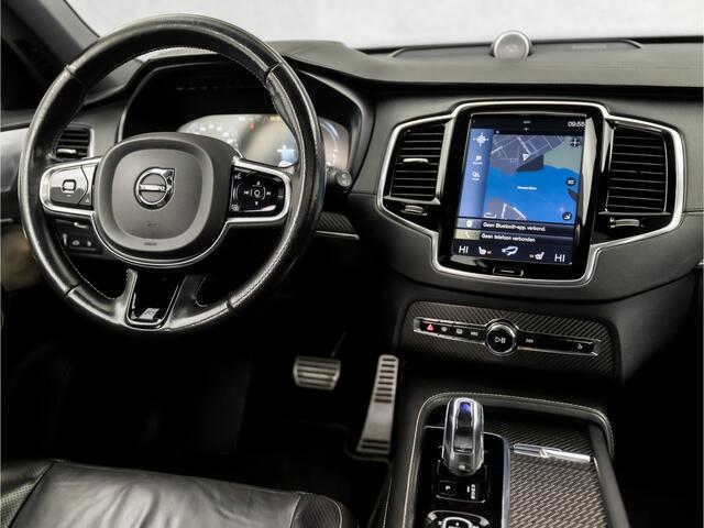 Volvo XC90 2.0 T8 Twin Engine AWD R-Design 7 Persoons 408Pk Automaat (PANORAMADAK, LUCHTVERING, BOWERS&WILKINS, HEAD-UP DISPLAY, 360 CAMERA, APPLE CARPLAY, LUXE LEDER, MEMORY SEATS, TREKHAAK, ADAPTIVE CRUISE, NIEUWSTAAT)