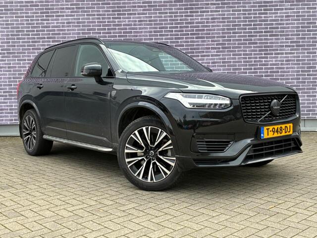 Volvo XC90 2.0 T8 Recharge AWD Ultimate Dark | Luchtvering | Trekhaak | Standkachel | 22" velgen | Harman Kardon audio | Lederen bekleding | 7 zitplaatsen | BTW auto | 4 zone climate control |