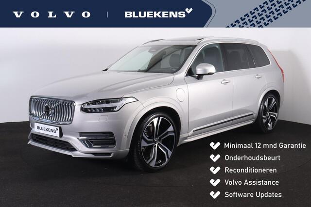 Volvo XC90 T8 Recharge AWD Ultimate Dark - Luchtvering - Panorama/schuifdak - IntelliSafe Assist & Surround - 360º Camera - Bowers & Wilkins audio - Adaptieve LED koplampen - Verwarmde voorstoelen, stuur & achterbank - Parkeersensoren voor & achter - Elektr. bedienb