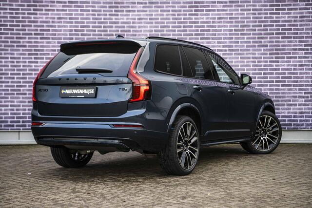 Volvo XC90 2.0 T8 Plug-in hybrid AWD Ultra Black Edition | Executive | 22" | Bowers & Wilkins | Luchtvering | Massage & Ventilatie | Gelamineerd Glas |