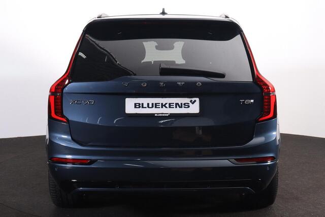 Volvo XC90 T8 Recharge AWD Ultra Dark - Luchtvering - Panorama/schuifdak - IntelliSafe Assist & Surround - 360º Camera - Bowers & Wilkins audio - Adaptieve LED koplampen - Verwarmde voorstoelen, stuur & achterbank - Parkeersensoren voor & achter - Elektr. bedienb. v
