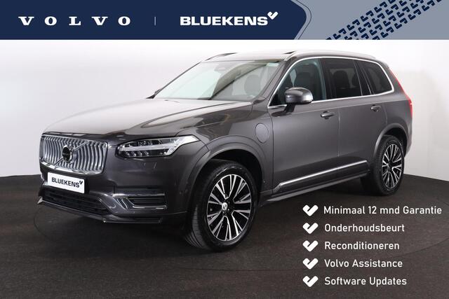 Volvo XC90 T8 Recharge AWD Plus Bright - Panorama/schuifdak - IntelliSafe Assist & Surround - 360º Camera - Harman/Kardon audio - Adaptieve LED koplampen - Verwarmde voorstoelen, stuur & achterbank - Parkeersensoren voor & achter - Elektr. bedienb. voorstoelen met g