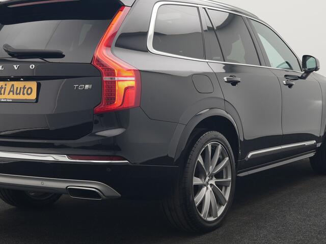 Volvo XC90 T8 Twin Engine AWD Inscription 7 Persoons Plug In Hybrid 394pk Dealer O.H. PHEV | Panodak | Adaptive Cruise | Luxe Lederen Sportstoelen Memory & Verwarmd | 360 Camera | Head Up | Harman Kardon | Apple Carplay | Blis | Virtual | Navigatie | 21"L.M |